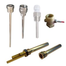 Tauchhülse DN15 - 1/2" u. DN20 - 3/4" für PT1000 Temperaturfühler