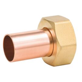 Fitting 1" N x 22 mm Cu